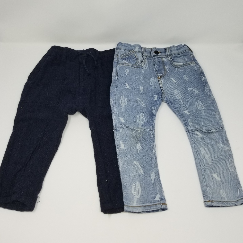 Zara Baby Boy Jean Pants Bundle Size 12 - 18 Month